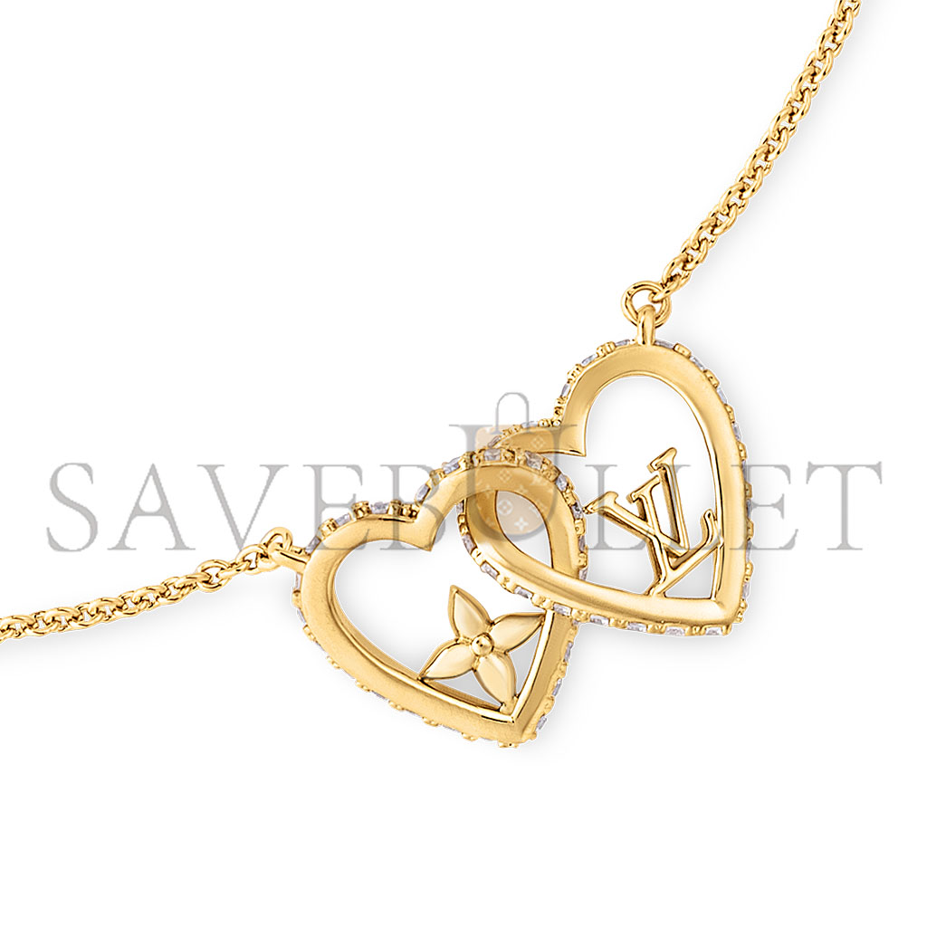 LOUIS VUITTON MY LV LOVE NECKLACE M01733